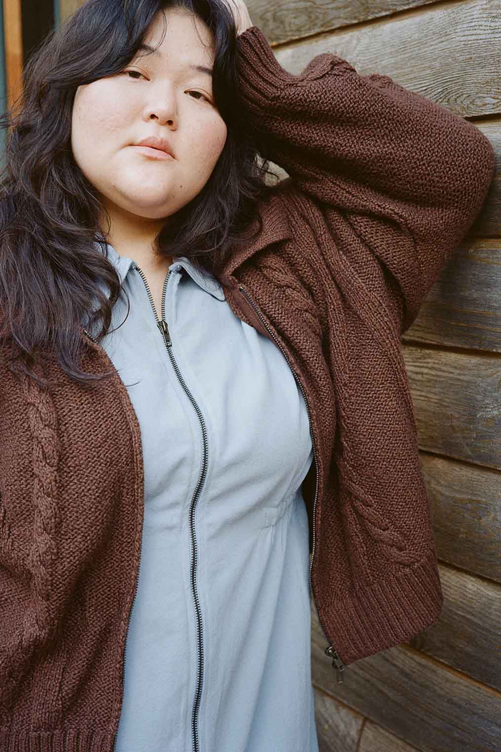 Braided Knit Cardigan - Image 4