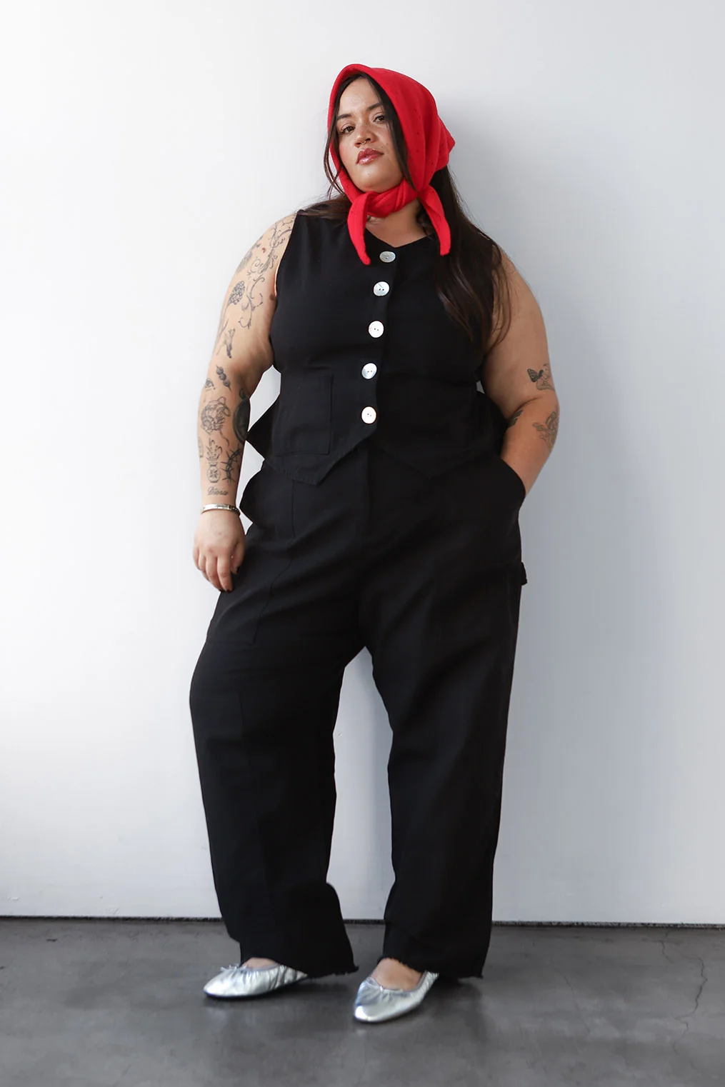 Shell Flared Vest - Image 4