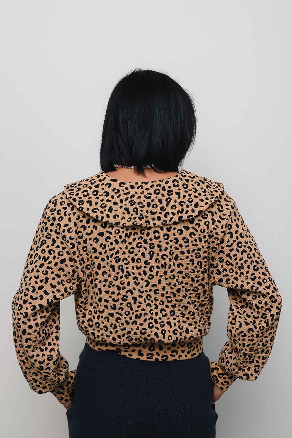 Waffle Sailor Cardigan - Image 5